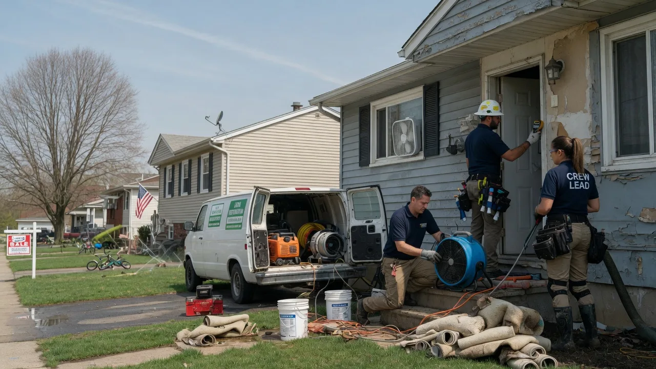 Flood Cleanup in Delaware, NJ near me